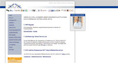 Desktop Screenshot of dv-osteologie.org
