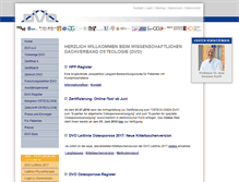 Tablet Screenshot of dv-osteologie.org